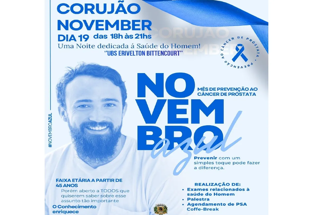 Corujão November — Saúde do Homem