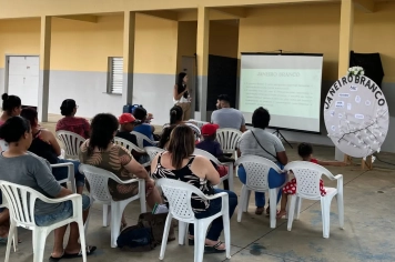 Fundo Social e Secretaria de Igualdade Social promovem ação do Janeiro Branco com roda de conversa e Varal Solidário em Barra do Turvo